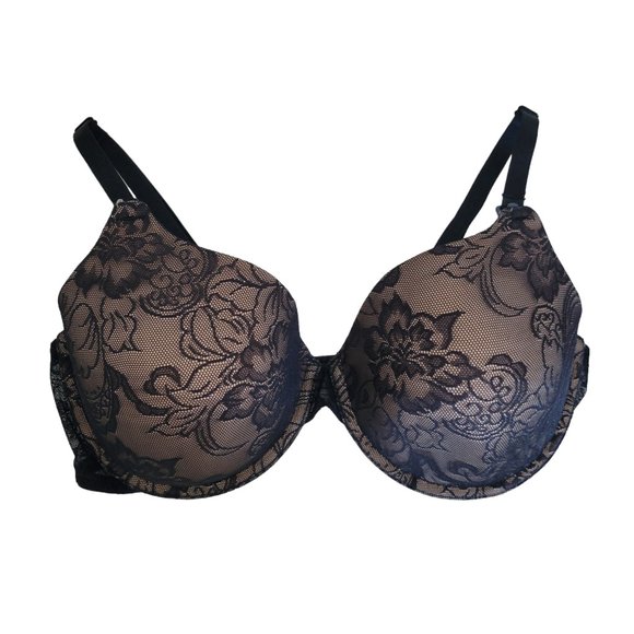 Natori Other - Natori Private Luxuries 34D Bra Black Lace Nursing Underwire Back Closure